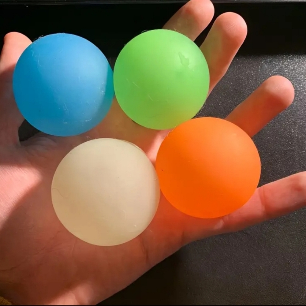 4pcs Sticky Squish Stress Balls
